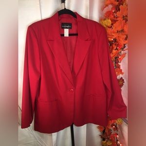 Requirements | Women’s Red Blazer Jacket